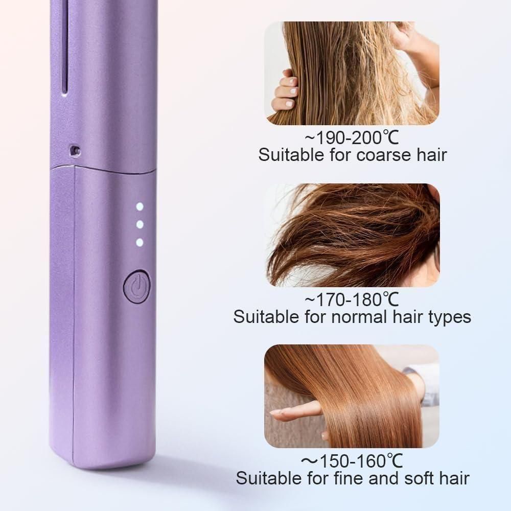 Meneflix Mini Portable Hair Straightener